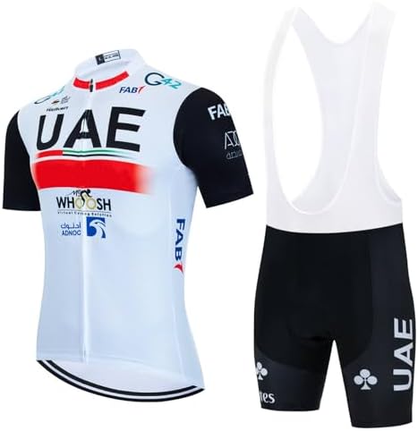2023 World Tour Pro Team Cycling Jersey Set,Men's Breathable MTB Bike Shirt Bib Short Kits GEL Paddad