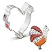 Ann Clark Rooster Cookie Cutter - 4 Inches - Tin Plated Steel
