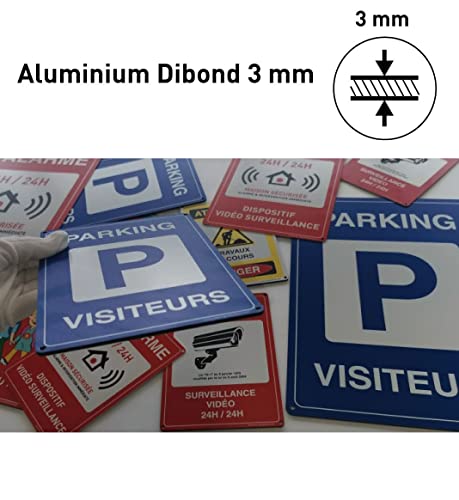 Panneau déjection canine je ramasse signalétique PVC 4 trous - 6