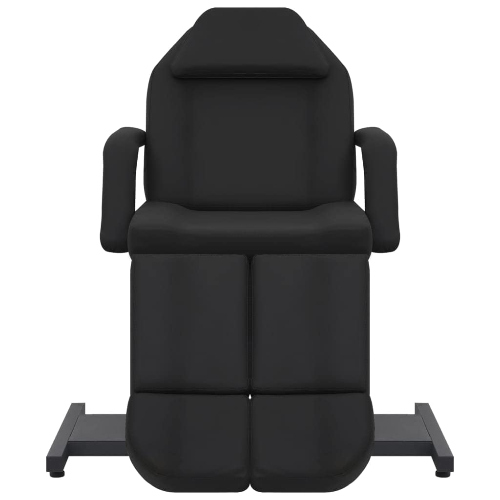 aphrophina Comfortable Beauty Treatment Chair for Relaxation and Well-Being, Adjustable Faux Leather with 360-Degree Rotation, Spa and Beauty Treatments, Black