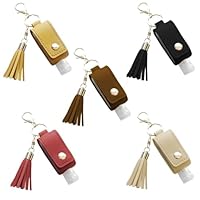 5-Teilige Händedesinfektionsflaschen, Praktisches Pressdesign, Leicht Zu Tragen, Mäßiges Fassungsvermögen, Leicht Nachzufüllen, Tragbares Erscheinungsbild, Geeignet Für Zuhause, Büro Und Reisen