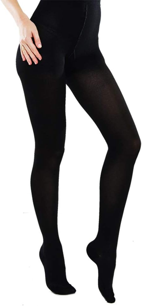 23-32 mmHg Compression Pantyhose, Medical Grade Graduated Support Tights, Varicose Veins Compression Stockings for Better Blood Circulation