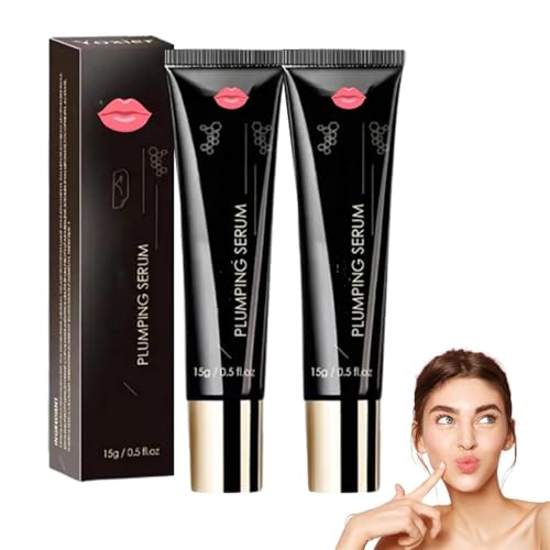 Plumpify Plumping Serum Oil, Plumpify Lip Boosting Serum, Lip Oil Plumper, Hydrating & Nourishing Gloss Set for Dry Lips, Increase Lips Elasticity, Reduce Fine (2pcs)
