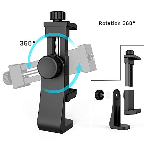 Zttopo 255 Universal Phone Tripod Mount Adapter With Wireless Camera Remote , Cell Phone Holder thumb #2
