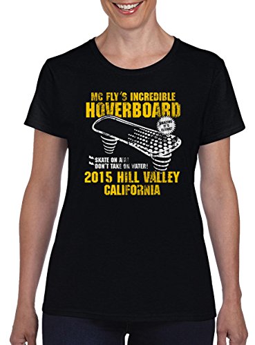 TSP Hoverboard California T-Shirt Femme - Noir - Small
