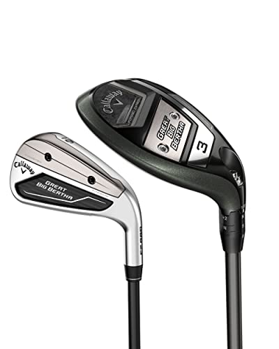 Callaway Golf Great Big Bertha Hybrid Combo Set (Right Hand,Regular Flex,4H, 5H - 6IR, PW)