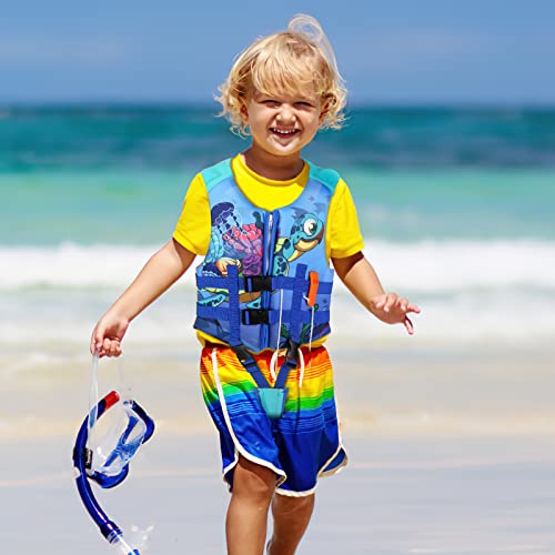 PAETAE Neoprene Toddler Swim Vest for Children, Kids Swim Jacket Toddler Floaties Swimming Aid for 1-9 Years Old Boys and Girls by PAETAE - Image 7
