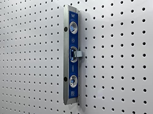 Triton Products 73210 Durahook 1/2-Inch To 1-Inch Hold Range 1-7/16-Inch Projection Annealed Chromate Dipped Steel Standard Spring Clip For Duraboard Or 1/8 Inch And 1/4 Inch Pegboard, 10-Pack #TOP4