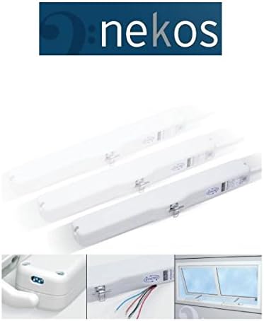 PAIR actuators for vasistas windows, skylights, protrude, domes and dorks for synchronized control Kato Syncro 230V 300N Art. 6030505 WHITE
