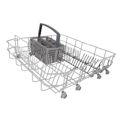 Imagen de sparefixd Cesta inferior para cubiertos y bandeja para lavavajillas Siemens