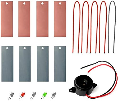 kit4curious salt water battery diy science experiment complete kit with instruction manual- Multi color