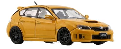BM CREATIONS 1/64 スバル インプレッサ WRX STI 2009 イエロー LHD 完成品