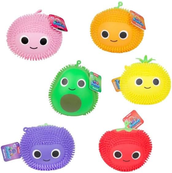 Toi-Toys puffer ball fruit play ball 17.5cm colorful toy