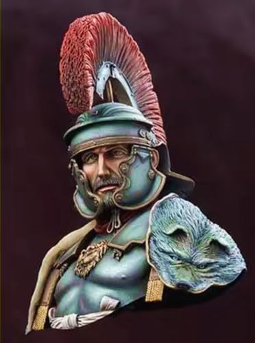 Busto guerrero europeo antiguo 1/10 kit resina miniatura militar hobby pintar J7K5f3