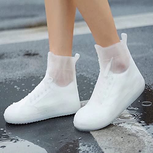 Kerio Silicone Shoes Covers Reusable Galoshes Waterproof Overshoes Rain Boots Shoe Protectors for Men and Women