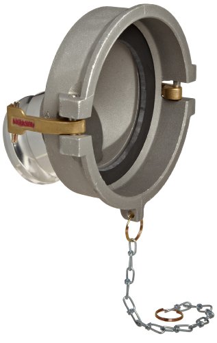 Dixon 31440-225AL Aluminum Tank Truck Fitting, Gravity Drop Adapter with Flat Gasket, 3" Adapter x 4" API Coupler