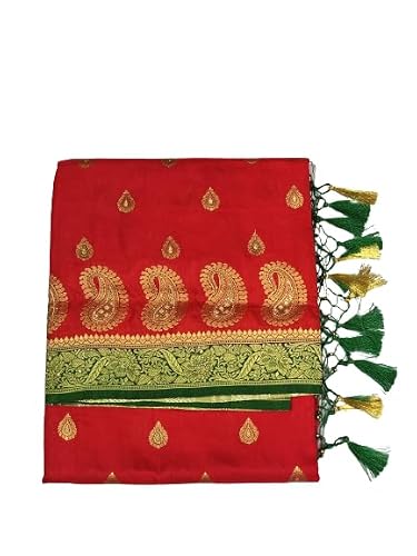 MYSORE SOFT SILK SAREE 128A (RED)