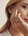 CH.yishi Handmade 925 Sterling Silver Ring Adjustable Stacking Ring Vintage Statement Ring Personalized Jewelry for Women & Men (Repair)