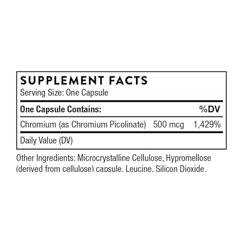 image for THORNE Chromium Picolinate - Essential Mineral Supplement for Healthy 
