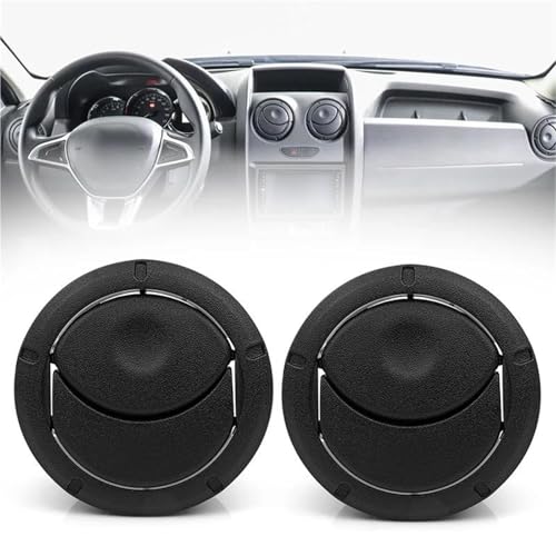 Aération Climatisation Dacia Duster Sandero - Qualité OE 8200212480 Noire 2pcs - 2