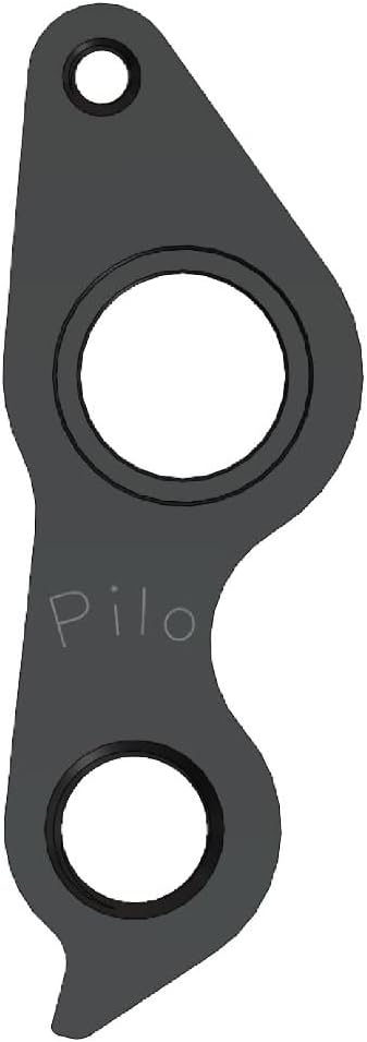 Pilo D1272 Derailleur Hanger Compatible/Replacement for Bianchi Intenso Disc TA12, Infinito CV Disc TA12, Black