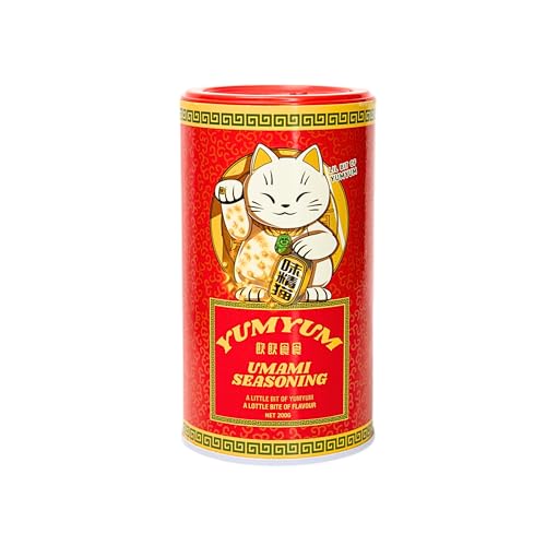 YUMYUM Umami Seasoning Powder 7.05 oz - All-Purpose MSG Umami Seasoning for Meat Stir-Fry Eggs Fried Rice Popcorn & Soup - Gluten-Free & Vegan Chef-Made