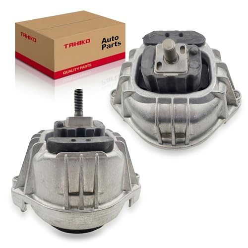 Hydraulic Engine Motor Transmission Mount Set 2pcs Compatible with BMW E90 Xi XDR Replace 22116760330 Left Right Front