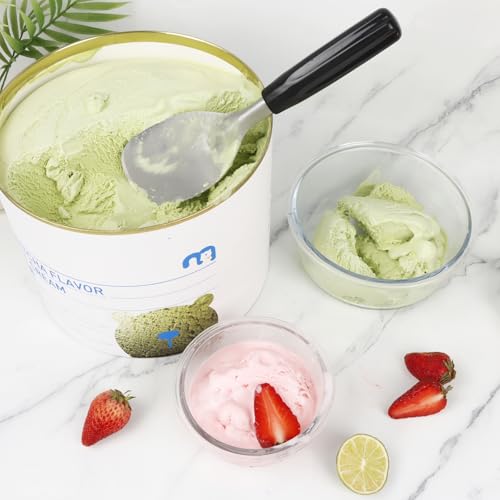 KAYCROWN Stainless Steel Ice Cream Spade with Non-Slip Handle, Heavy Duty Ice Cream Spade Scoop for Hard or Creamy Ice Cream, Durable Bend Proof Flat Ice Cream Paddle, Easy Scooping & Dishwasher Safe by KAYCROWN - Image 2