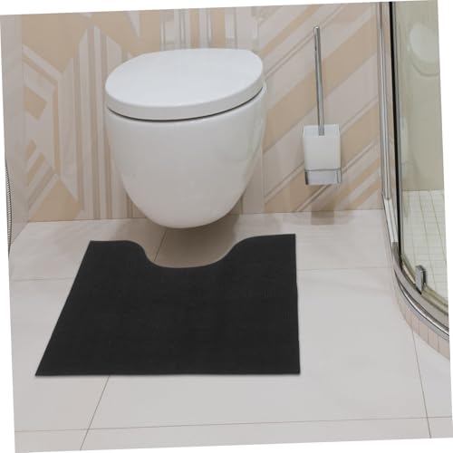 WC-Trainingspads, Toiletten-Einlagen, Blau, Badezimmer-Dekor, Essentials für Töpfchentraining, WC-Deckelbezug, Urinierschutz-Matten, Teppiche, schwarze Gummi-WC-Schüsselmatte, 6 Stück – Bild 6