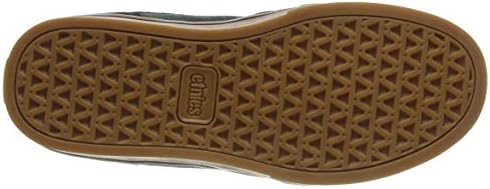 Etnies Unisex-Child Barge LS Skate Shoe, Black/Green/Gum, 10c Medium US Big Kid | Image 3
