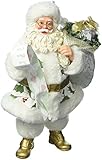 Department 56 Possible Dreams Santa Claus “The Holly And The Ivy” Clothtique Christmas Figurine