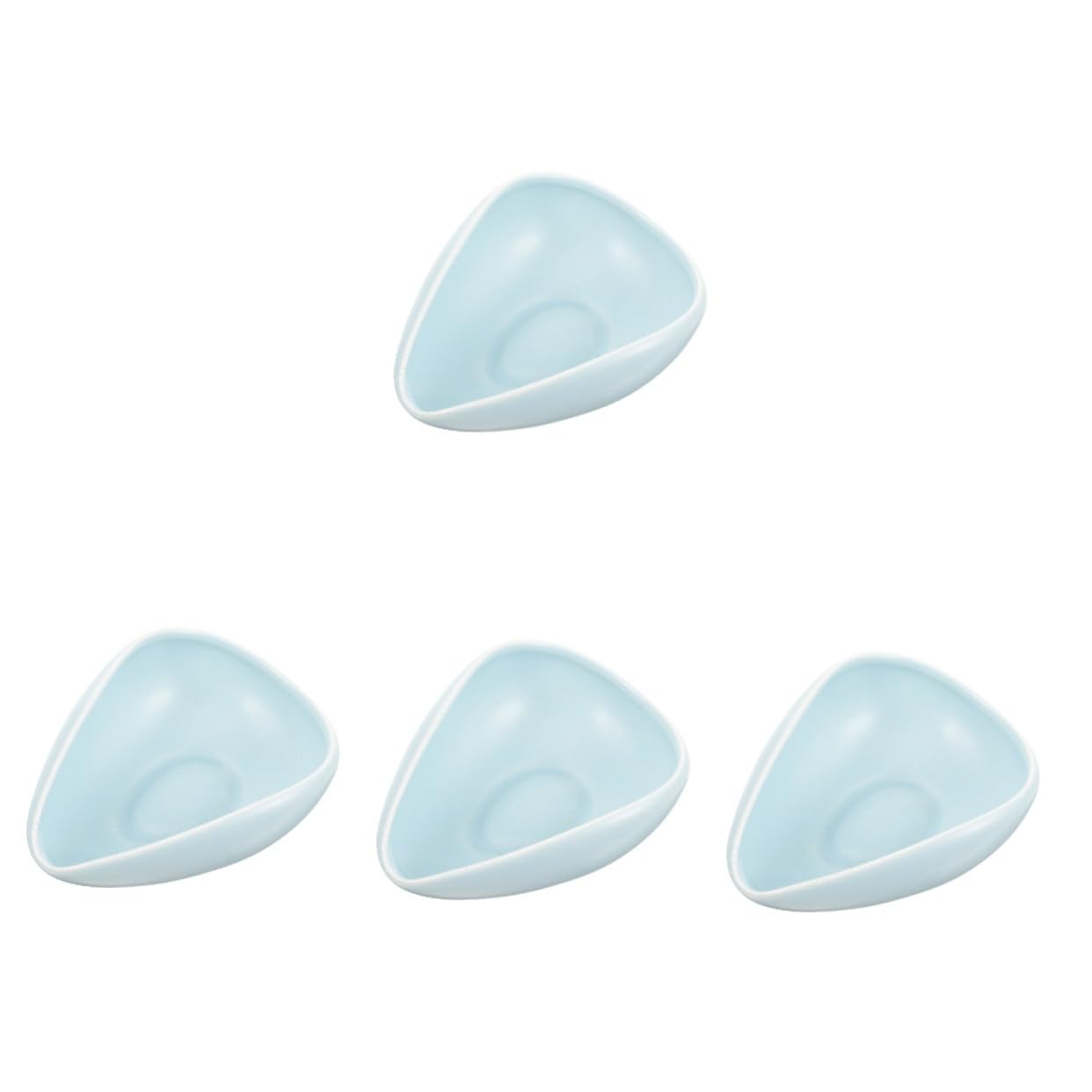 PRETYZOOM 4piezas Reposacucharas De Cerámica Para Café Accesorio De Cocina Soporte Para Utensilios Para Descansar Cucharas Espátulas