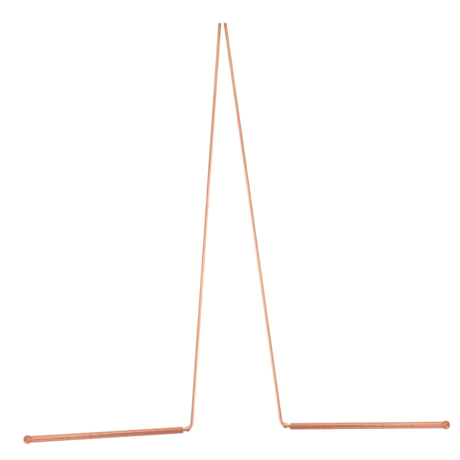 2 Pcs Flexible Copper Dowsing Rods for Water Divining Energy Seeking Witching Sticks Portable Divining Tools for Locating Water