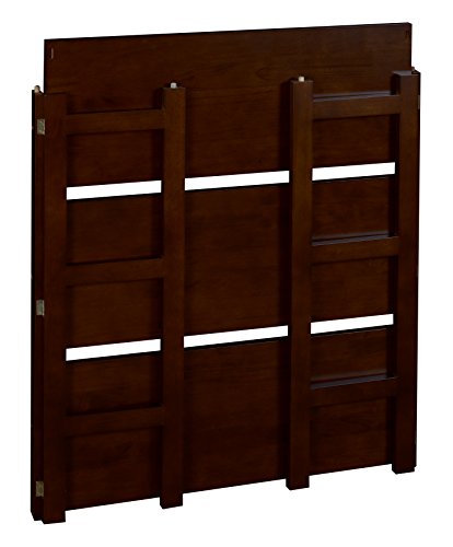 Regency Flip Flop 34-Inch High Folding Bookcase- Mocha Walnut #TOP3