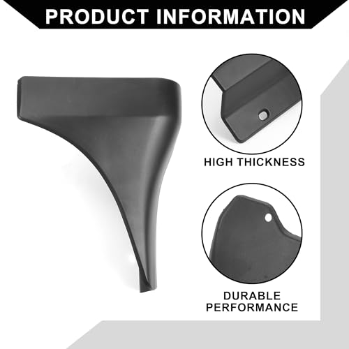 Image of Mud Flap Splash Guard with Mount Accessories for Nissan 350Z V6 3.5L Coupe 2003-2008 / Front & Rear Side Mud Guards /Durable / 1 Set