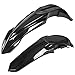 KUAFU Plastic Kit Compatible with 2002-2020 Yamaha YZ125 YZ250 Replacement for 90717 Complete Restyle Mudguard Kit Black 8 Pcs