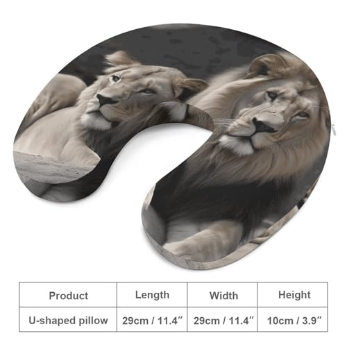 Almohada de viaje U-shaped espuma memory 30 cm miniatura 2