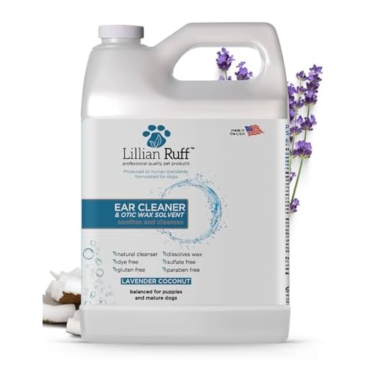 Lillian Ruff Dog Ear Cleaner for Sensitive Pup Ears