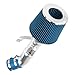 ZonCar Blue Cold Air Intake Kit, Aluminum Polished Car Air Intake Pipe Kit for 2008-2013 INFINITI G37, 2009-2020 Nissan 370Z