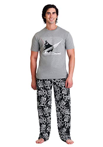 Star Wars Darth Vader Lightsaber Lines Men's 2 Piece Sleep S