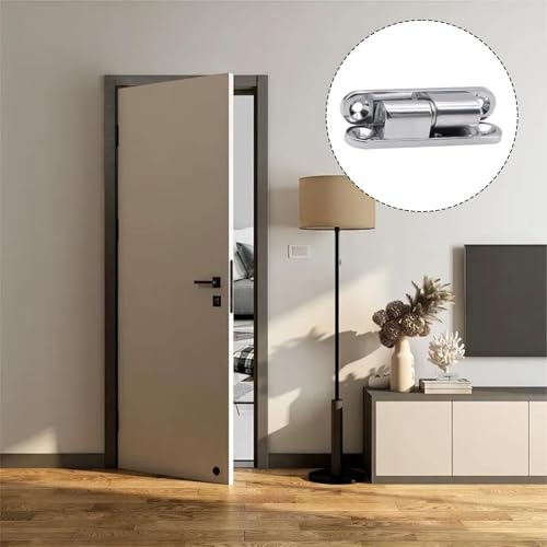 Alriedy 4 Stück Türscharnier Renovierbänder Mit Schrauben Fensterscharnier Türangel Hochwertige Zinklegierung Renovierbänder Für Zimmertüren, Schranktüren, Außentüren, Einfache Montage