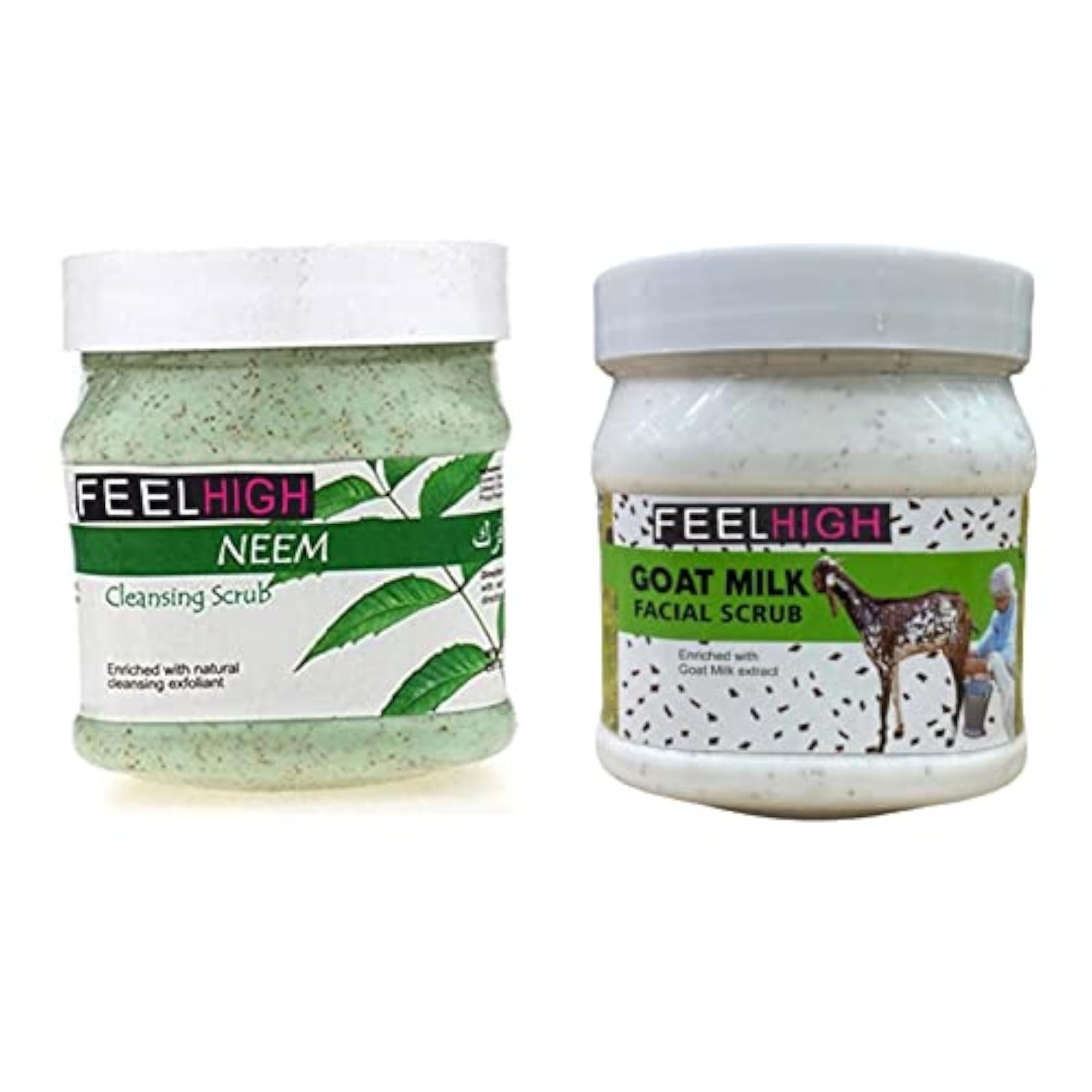 Goatmilk Scrub for Face and Body, Pack of 2