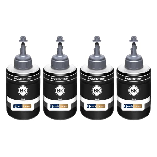 Encre T7741 compatible Epson L655 noir 140 ML flacon recharge haute capacité 4 packs
