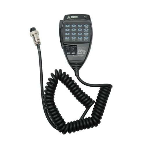 BVMAG EMS-57 DTMF Hand Mic 8Pin Speaker Mic Compatible with Alinco DR-03T