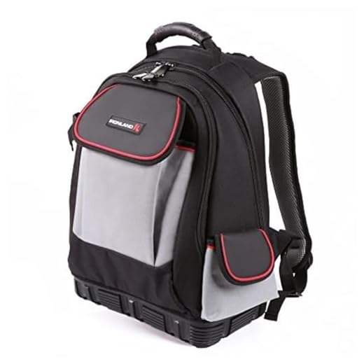 Tool Bag Backpack with Waterproof Molded Base, BP-001