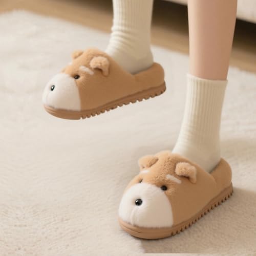 Cute Raccoon House Slippers for Women Men Memory Foam Soft Winter Warm Ideal Fluffy Bedroom Shoes Indoor Outdoor3