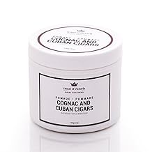 Cognac and Cuban Cigar Hair Pomade for Men Strong Hold and Medium Shine - Water-Based Hair Styling Pomade, Adds Texture and Thickness, Easy to Wash Out - All Day Hold for All Hair Styles - 118g 4oz