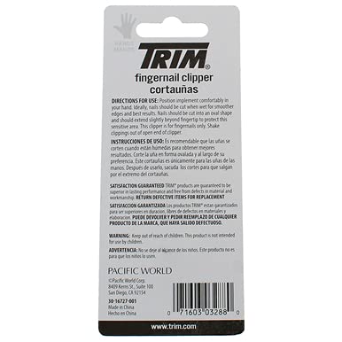 Trim Ez Hold Nl Clipper Size Ea Trim Easy Hold Fingernail Clipper 3288 1 Ct #TOP6