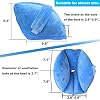 Heel Protector Cushion Foot Support Pillow for Pressure Sores & Ulcers, 1 Piece Foot Elevation Pillow Ankle Protector Pressure Relieving Boots for Bedridden Patients (Left)