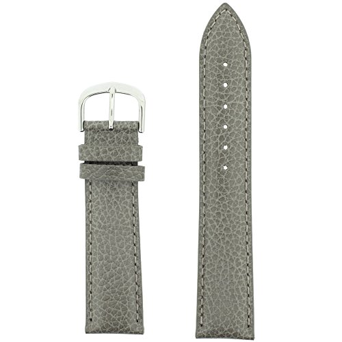 Tech Swiss Watch Band Genuine Leather Grey18 millimeters